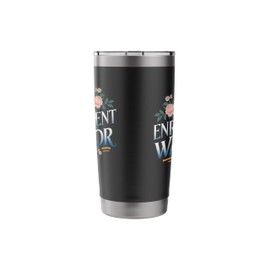 Life Enrichment Warrior Activity Assistant Stainless Steel Insulated Tumbler