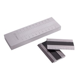 GLTL Fineness Gauge Grindometer Fineness of Grind ISO Standard one Channels 0-25/50/100/150um (0-25um)