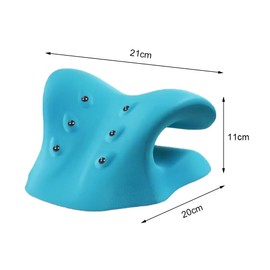 MTSDM Neck and Shoulder Relaxer, Cervical Traction Device for Release Neck Pressure and Muscle Tensions, Spine Alignment, Chiropractic Pillow