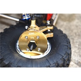 GPM Brass Front Knuckle Arms Heavy Edition : Axial SCX10 III/Capra 1.9