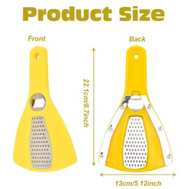 KASESSS 3-in-1 Multifunctional Can Opener, Bottle Opener, Kitchen Gadgets, Bottle Opener for Seniors, Jar Opener, Screw Lid Opener, Household Helper, Julienne Cutter for Women, Seniors, Practical