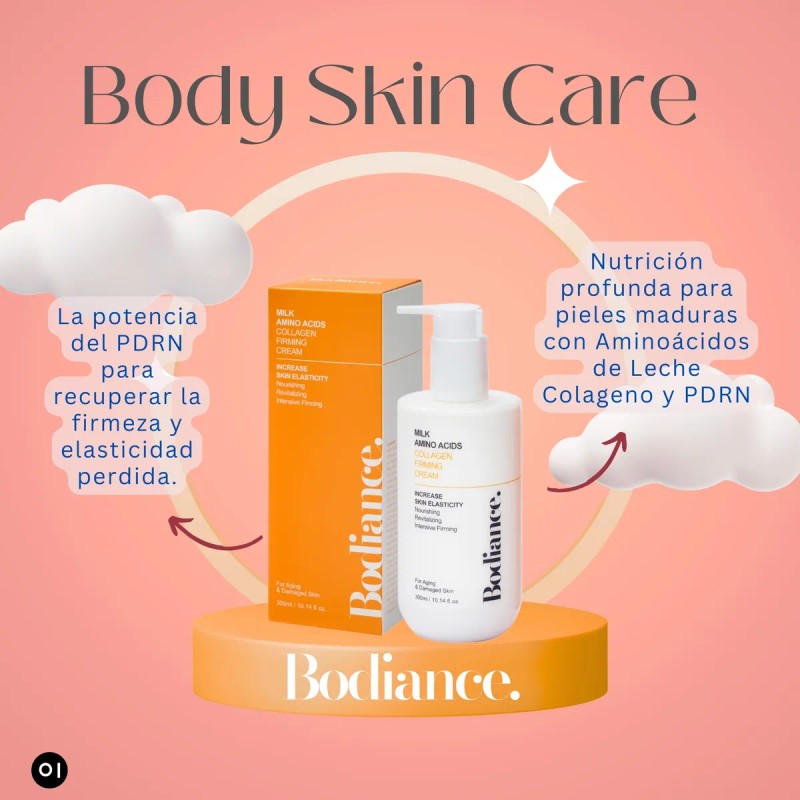Bodiance - Milk Amino Acids Collagen Firming Cream 300ml Neutra
