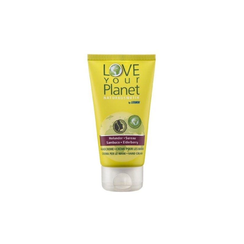 Love Your Planet Elderberry Hand Cream 75 ml Pack of