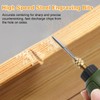 SUNJOYCO 6PCS Wood Carving Drill Bits Set for Rotary Tool,
