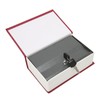 Book Safe Storage Box with Keys Stainless Steel Secret Hidden