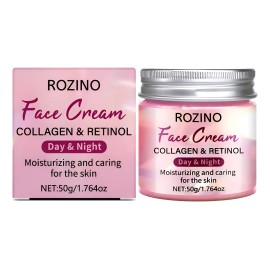 Crema Facial De Colágeno Y Retinol Hidrata Y Suaviza La Piel