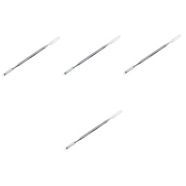 Ipetboom Pcs Stainless Steel Makeup Mixing Rod for Foundation Eye Shadow Silver Bar for Cosmetics