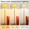 dujunlinghang Bright LED Floor lamp, Living Room Sofa Corner Bedroom