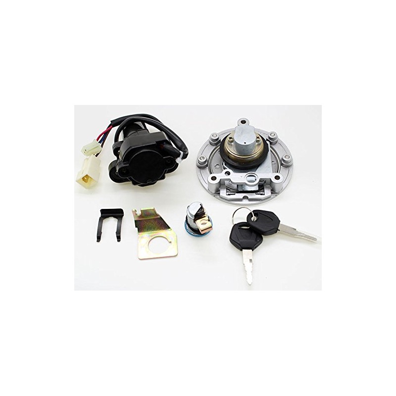 PROCNC Ignition Switch Gas Cap Seat Lock Keys Set Fit