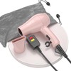 Foldable Travel Hair Dreyr Mini:Dual Voltage Lightweight Blow Dryer with