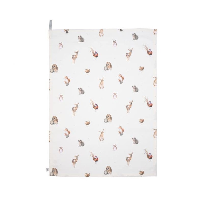 Wrendale Designs Woodlanders Tea Towel