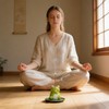 Quiet Prayer Frog Short Stick Incense Burner(for Sticks up to