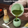 Matcha Whisk Set,5-Piece Ceramic Japanese Matcha Set Includes Matcha Bowl,