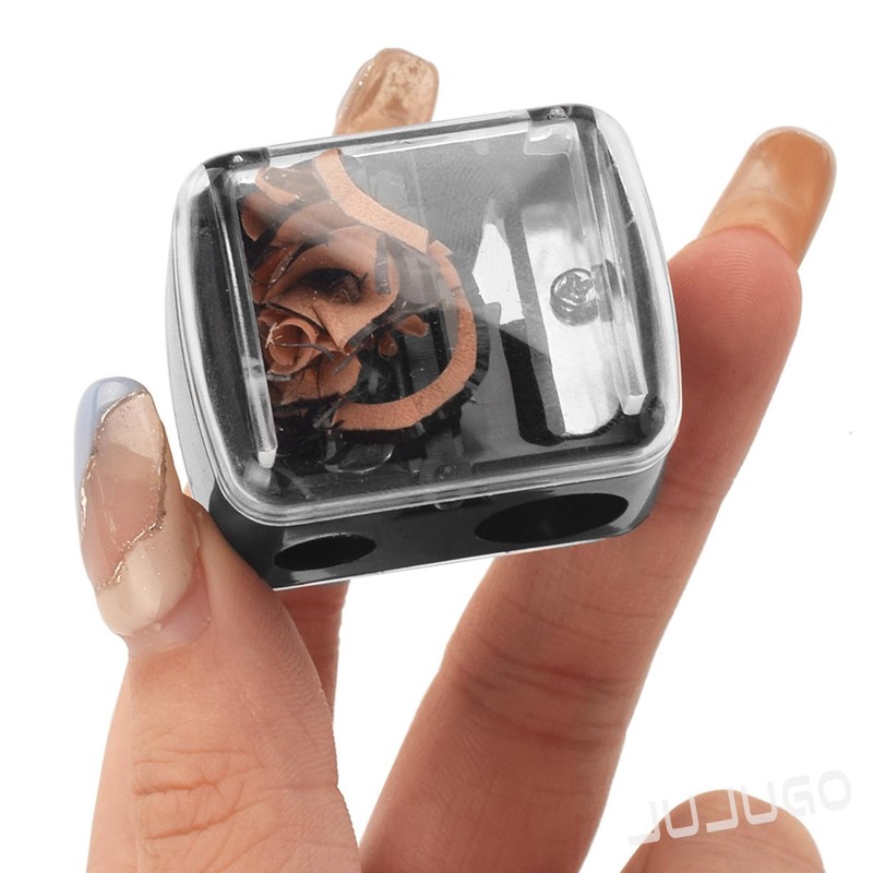 JUJUGO Eyeliner Sharpener, Set of 4, Eyebrow Pencil Sharpener, Eyebrow