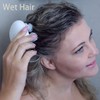 HaoToning Portable Electric Mini Scalp Massager,IPX7 Waterproof Wireless&Rechargeable Head Scratcher