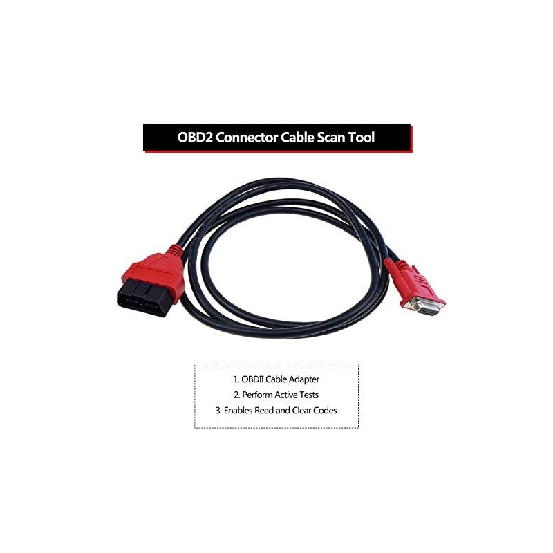DA-4 OBDII Cable Adaptor for Snap-on Solus Ultra EESC318 Scanner
