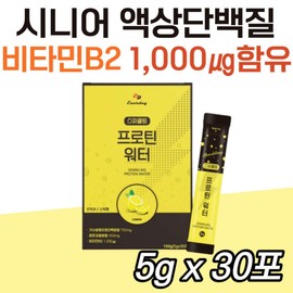 Senior Liquid Protein WPH Sparkling Stick Vitamin B2 Nutrition Hydrolyzed Whey Lemon Flavor Prebiotics Probiotics / 시니어 액상단백질 WPH 스파클링 스틱 비타민B2 영양 가수분해유청 레몬맛 프리바이오틱스 유산균 유익균