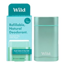 WILD Fresh Cotton & Sea Salt Deodorant Starter Pack