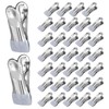 Zopeal 36 Pcs Clips for Pool Cover 2.2 Inch, Steel