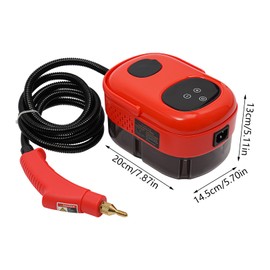 Handheld Pressurized Steam Cleaner 2500W Pressure Steamer for Cleaning with 3 Brushes 6 Gears Adjustable Portable Cleaning Machine for Car Kitchen Furniture Floors Walls