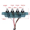 EasyByMall 4/5 Push Button Selector Switch Kitchen Extractor Hood Button
