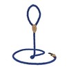Mile High Life Braided Cotton Rope Leash with Leather Tailor