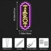 Tarot Neon Sign for Psychic Shop Fortune Teller Spiritual Decor-Purple