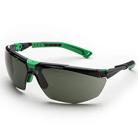 Univet 5X1.03.00.05" 5X1 Goggle with G15 Glass, Grey/Green
