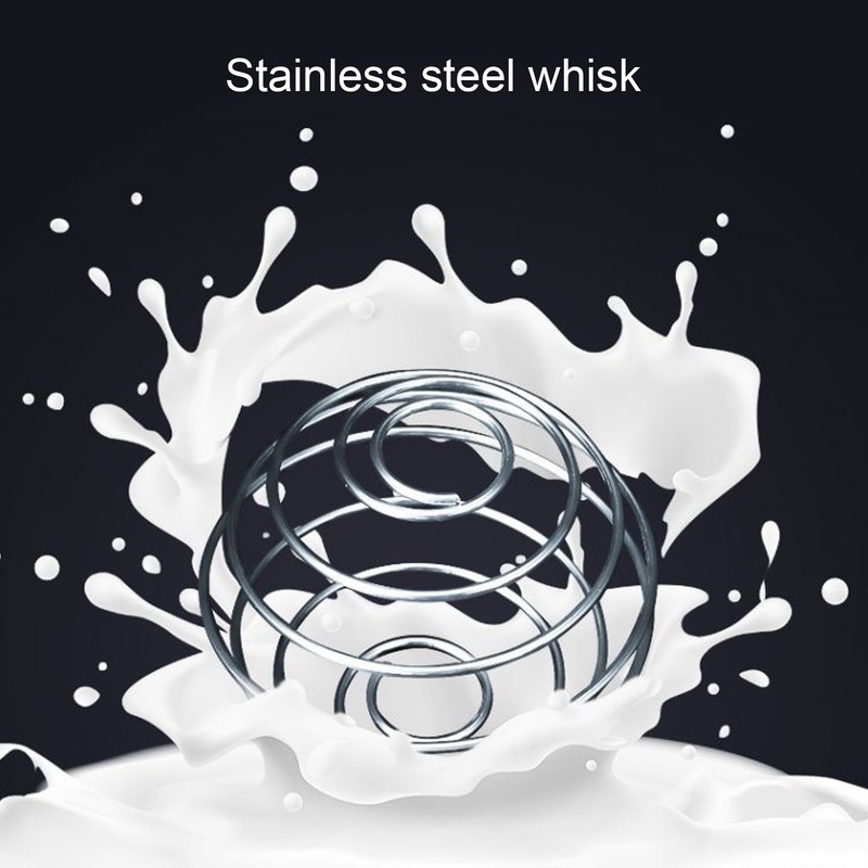 Shaker Bottle 800ml Stainless Steel with Whisk Portable Protein Shaker