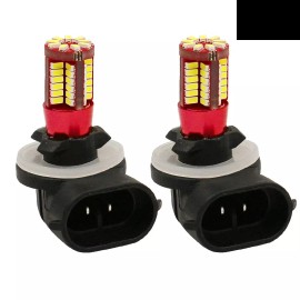 2x 881 LED Replacement 12V Car/Truck Fog Light White Bulbs 862/886/889/89