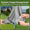 VIGLORY Magnetic Golf Towel - Exclusive Cleaning Pocket–18"x18"–Strong Magnet for
