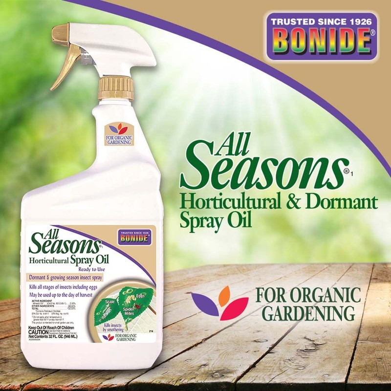 Bonide All Season Horticultural & Dormant Spray Oil, 32 oz