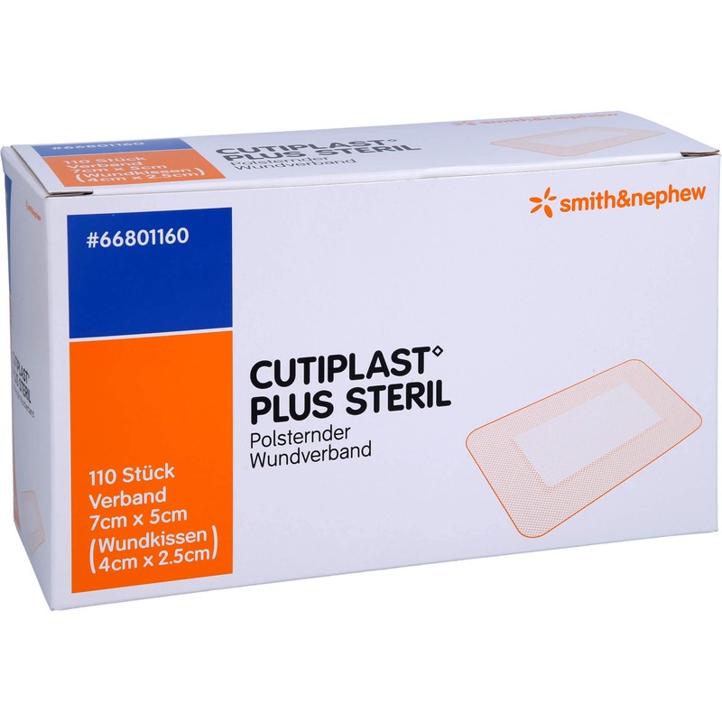 CUTIPLAST Plus Sterile Dressing 5 x 7 cm Pack of