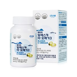 Atomy Alaska E-Omega 3 180 capsules 3 months supply / 애터미 알래스카 이-오메가3 180캡슐 3개월분
