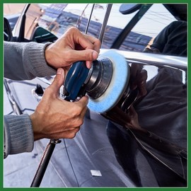 Motoforti 5pcs 7-8 Inch Microfiber Car Polishing Buffing Pad Cover Long-lasting