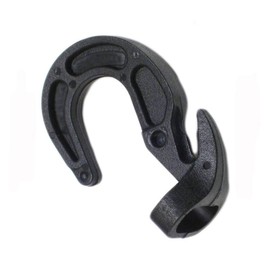 RAParts (50) Pack Heavy Duty Plastic Shock Cord Bungee Rope Hooks