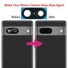 For Pixel 7 Back Rear Camera Glass Lens Replacement Compatible