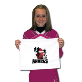 VictoryStore Towels - Angels Mascot Football Team Towels, Set of 25