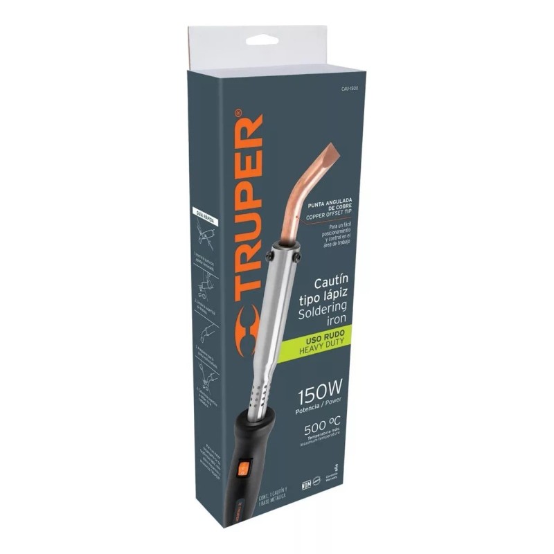 Truper Cautín, Tipo Lápiz De 150 W, Industrial Truper 16791