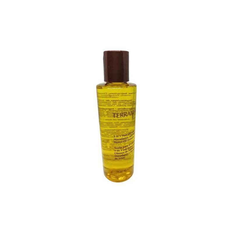 3 Pzs Aceite Capilar Terramar 98 Ml Argan Monoi