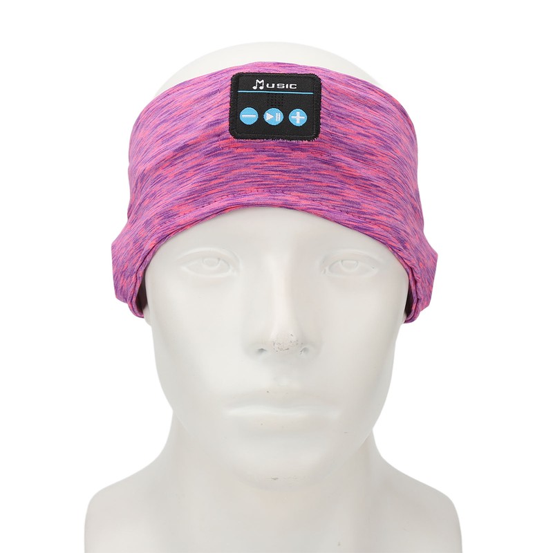 Wireless Sleep Headband Adjustable Musical Soft Sleeping Headphone for Running