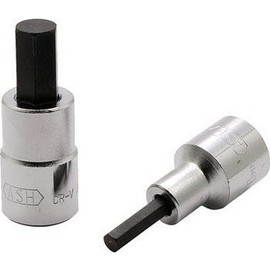 Asahi Metal Industry Socket Hexagon VX4006 Opposite Side Dimensions: 0.2 x 0.5 x 2.4 inches (6 x 12.7 x 60 mm), For Socket Wrench 1 piece