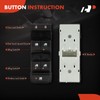 A-Premium Master Power Window Switch Compatible with Kia Forte 2019