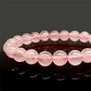 [SION] Natural Stone Power Stone Bracelet, Rose Quartz, Approx. 0.2