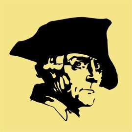 Sticker Friedrich the Great Age Fritz Prussia Potsdam 10 x 9.5 cm #A080