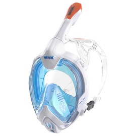 SEAC Full Face Mask Bag, Transparent Plastic Bag for Snorkel Mask