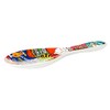 New Orleans Iconic Food Logos Design Souvenir Spoon Rest (Ceramic)