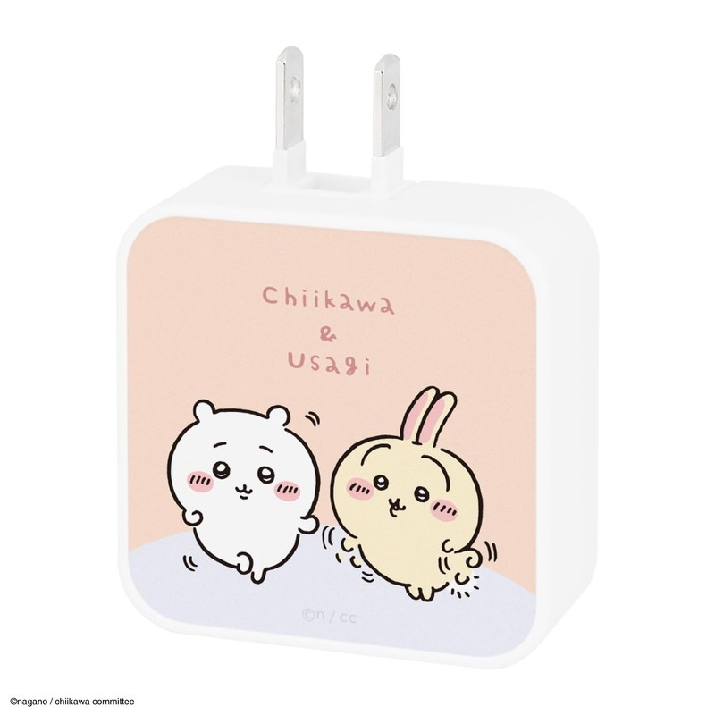 Gourmandies Chiikawa CK-21B USB to USB Type-C AC Adapter Chiikawa