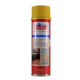 Durvet No Bite IGR Flea and Tick Spray, 16 Ounces, for Carpets and Furniture