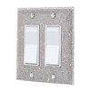 Bling Rhinestone Wall Plate Cover (Quad Rocker)